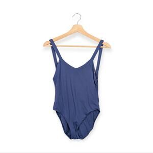 NWT Vitamin A Swim Blue EcoLux One Piece Swimsuit Size 8/M